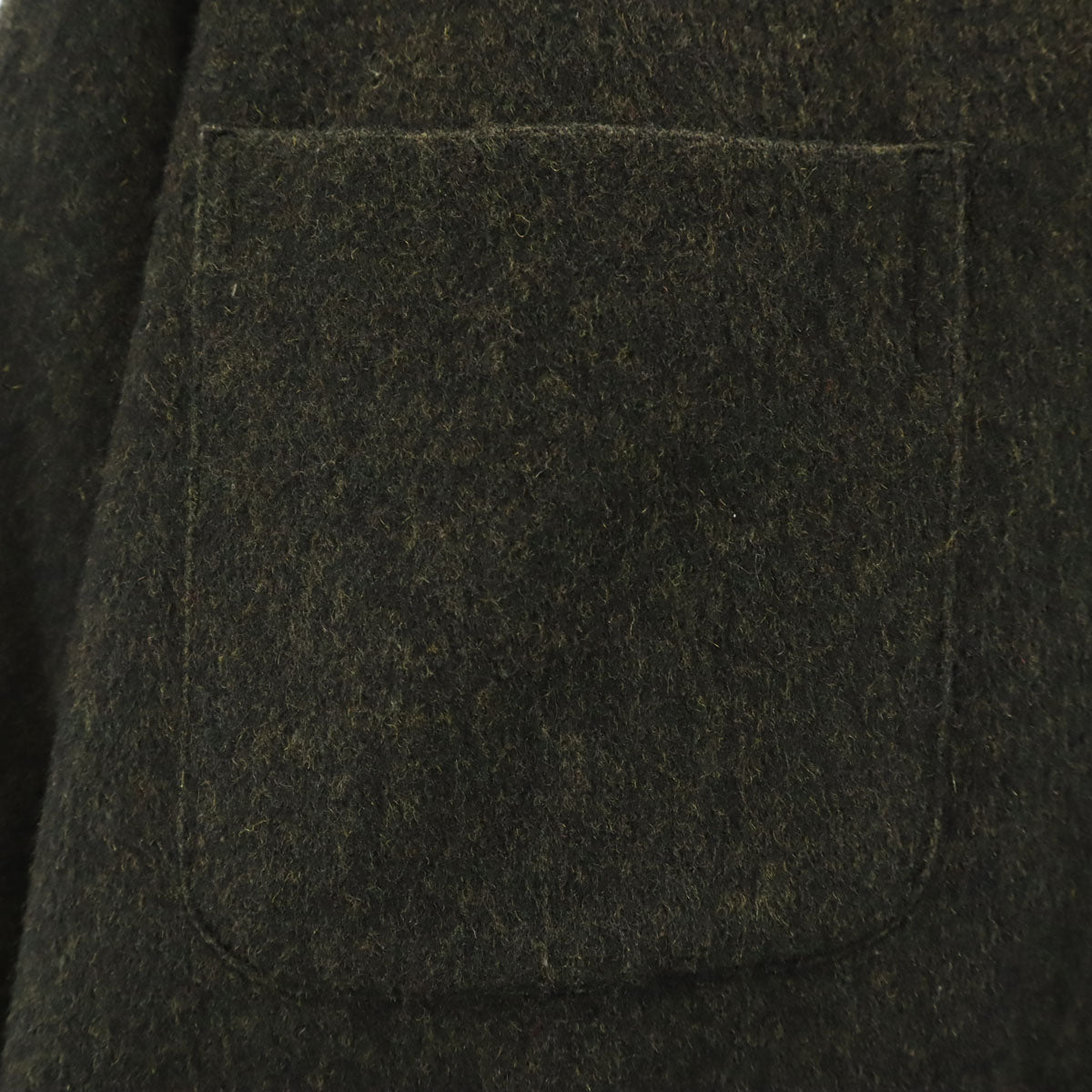 Golden Needle Manhattan ゴールデンニードル 60s ヴィンテージ 開襟シャツ 長袖 オープンカラーシャツ M カーキ メンズ