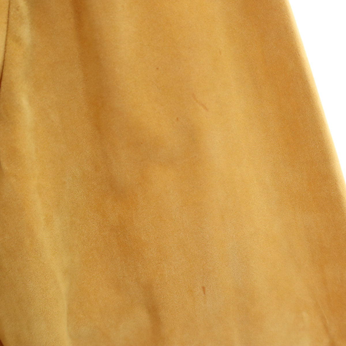 VINTAGE ヴィンテージ 70s 長袖 スエード シャツ マスタード レディース