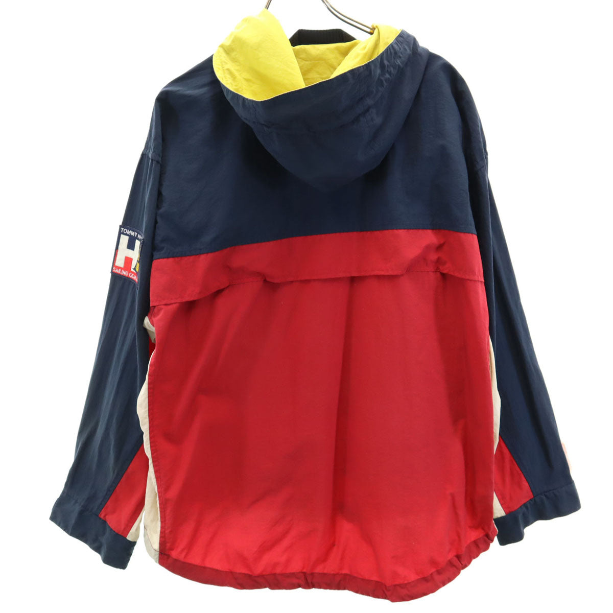 TOMMY HILFIGER トミーヒルフィガー 90s オールド フラッグタグ プルオーバー ナイロンジャケット L フーディー メンズ