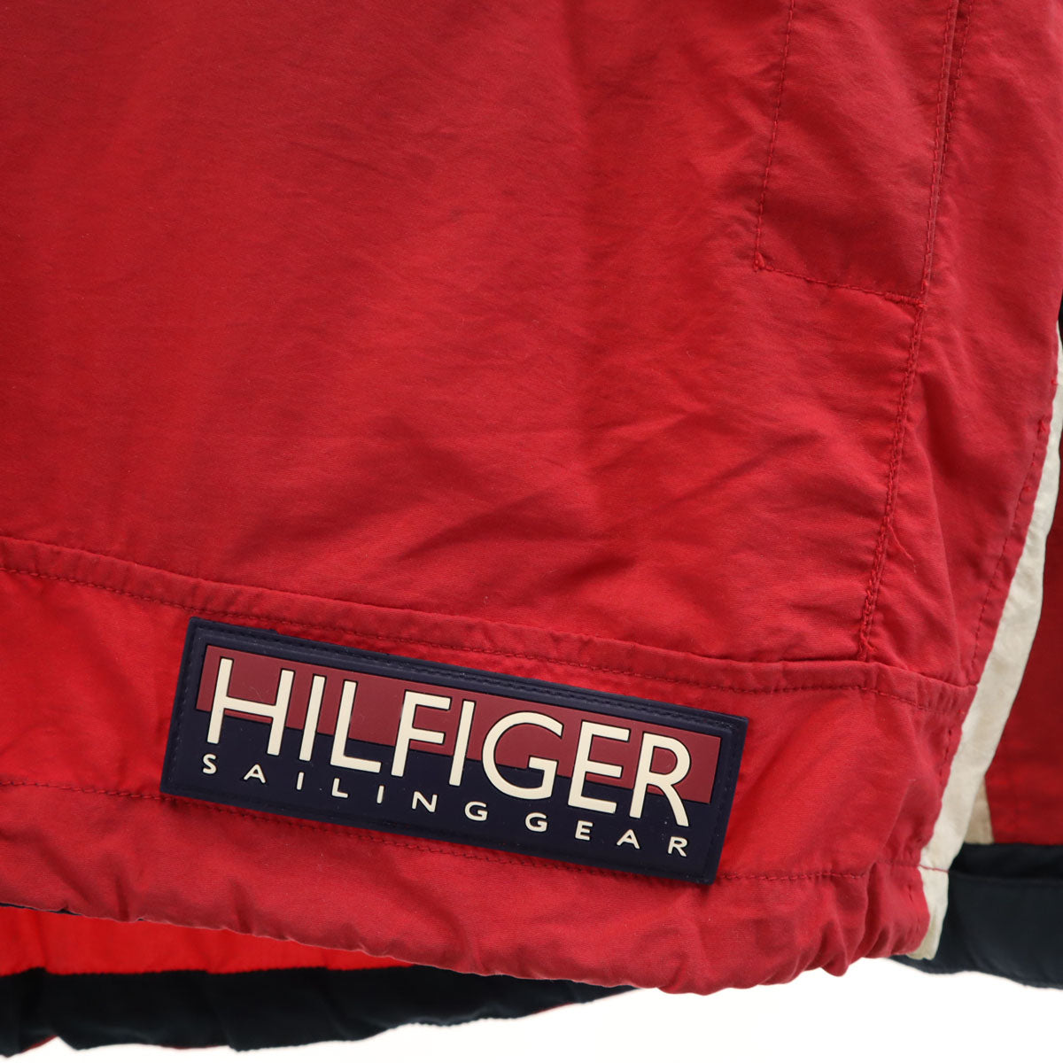TOMMY HILFIGER トミーヒルフィガー 90s オールド フラッグタグ プルオーバー ナイロンジャケット L フーディー メンズ