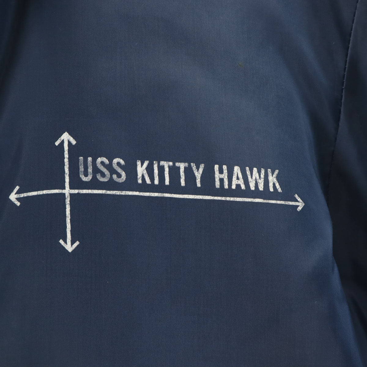 ナイロン 70s ヴィンテージ イデアルジップ ジャケット L ネイビー メンズ