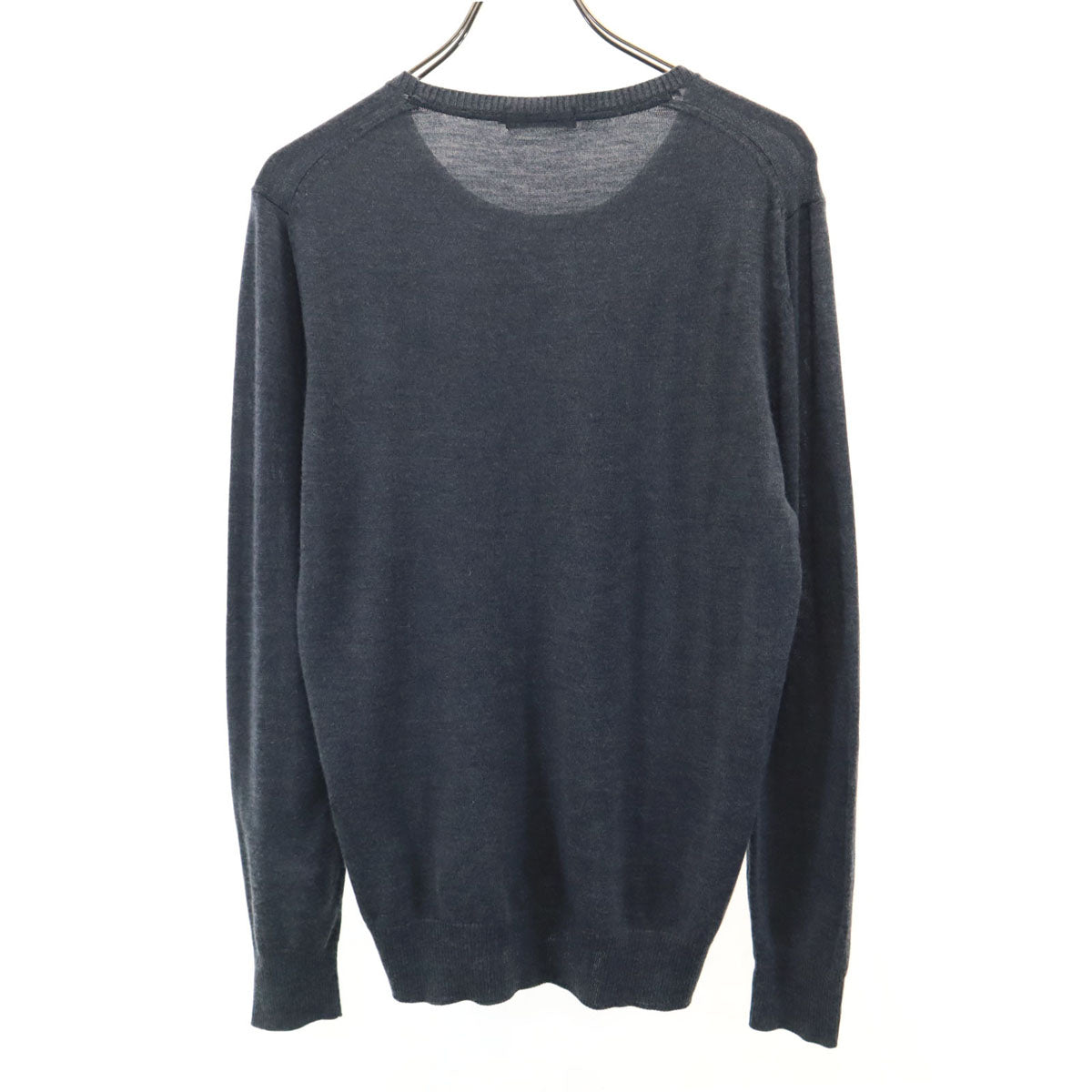 BURBERRY BLACK LABEL バーバリーブラックレーベル 長袖 ニット 3 チャコールグレー 三陽商会 メンズ