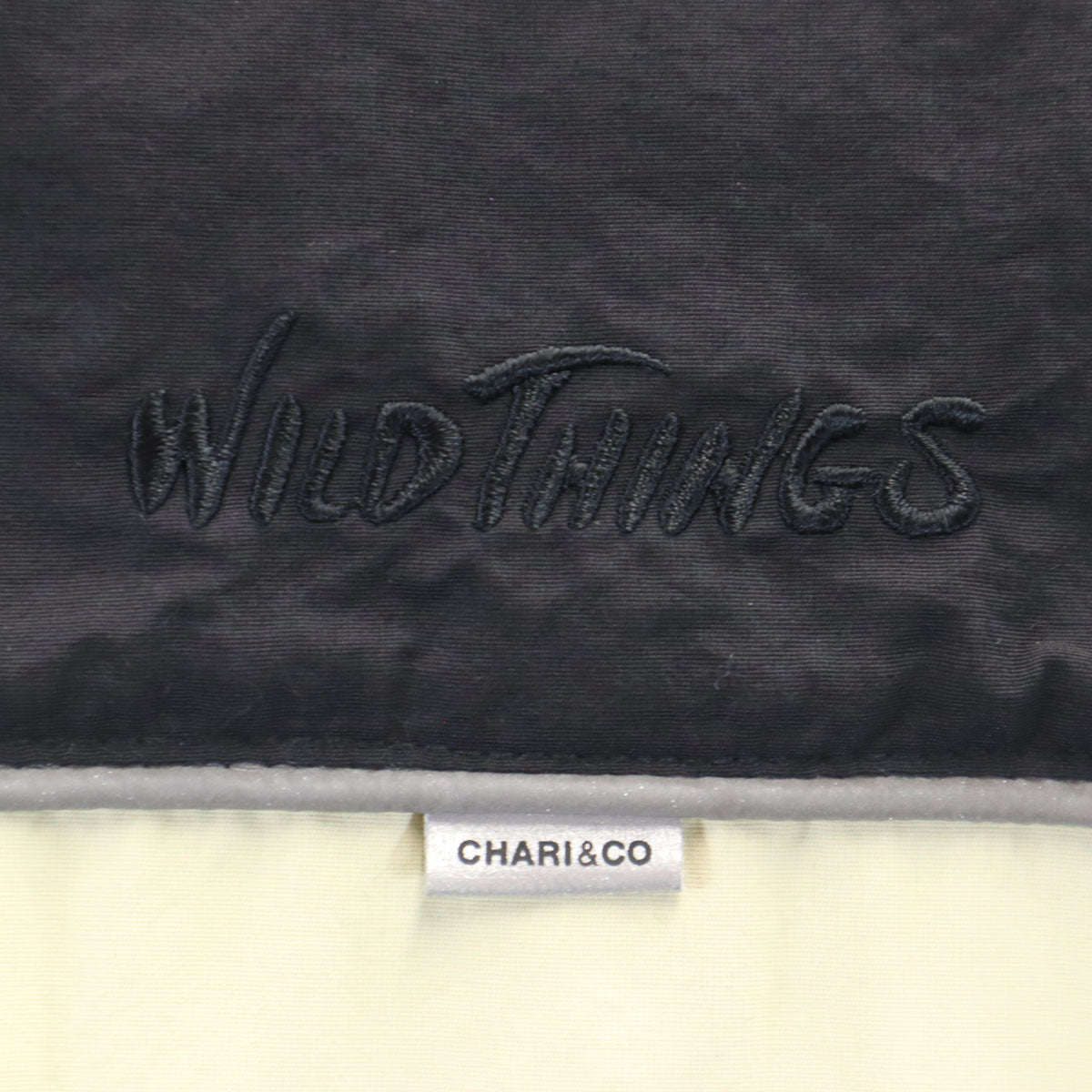 WILDTHINGS ワイルドシングス CHARI&CO チャリアンドコー コラボ ロング マウンテンパーカー L ベージュ メンズ