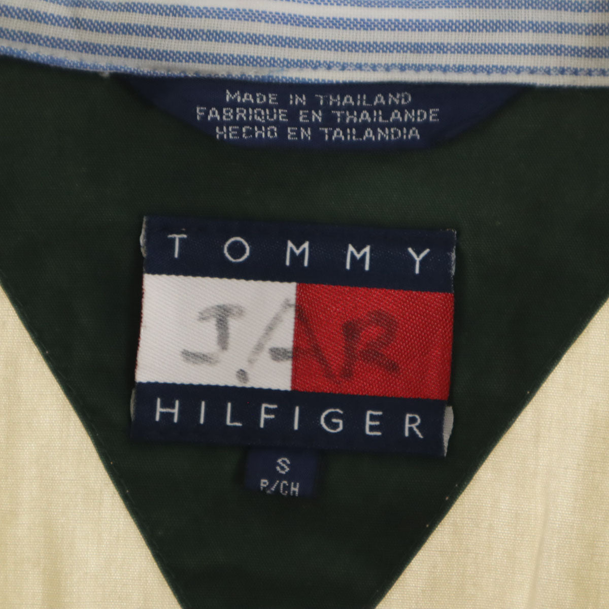 TOMMY HILFIGER トミーヒルフィガー 90s オールド フラッグタグ ブルゾン S ベージュ ジャケット メンズ