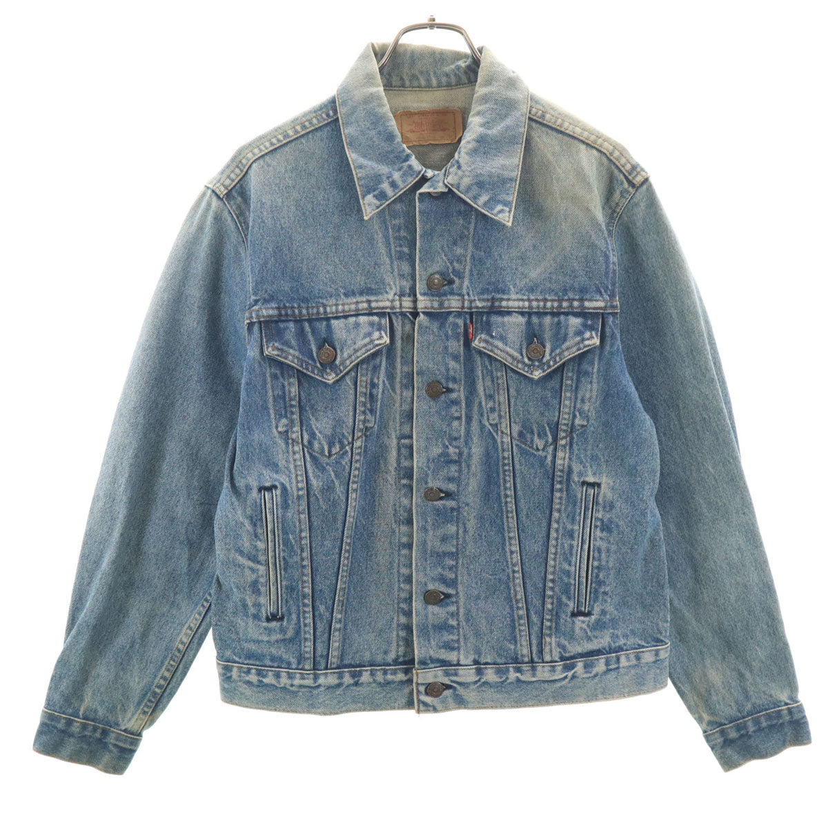 Levi's リーバイス 80s 70506-0216 USA製 ヴィンテージ デニムジャケット 40R ブルー ジージャン トラッカー メンズ