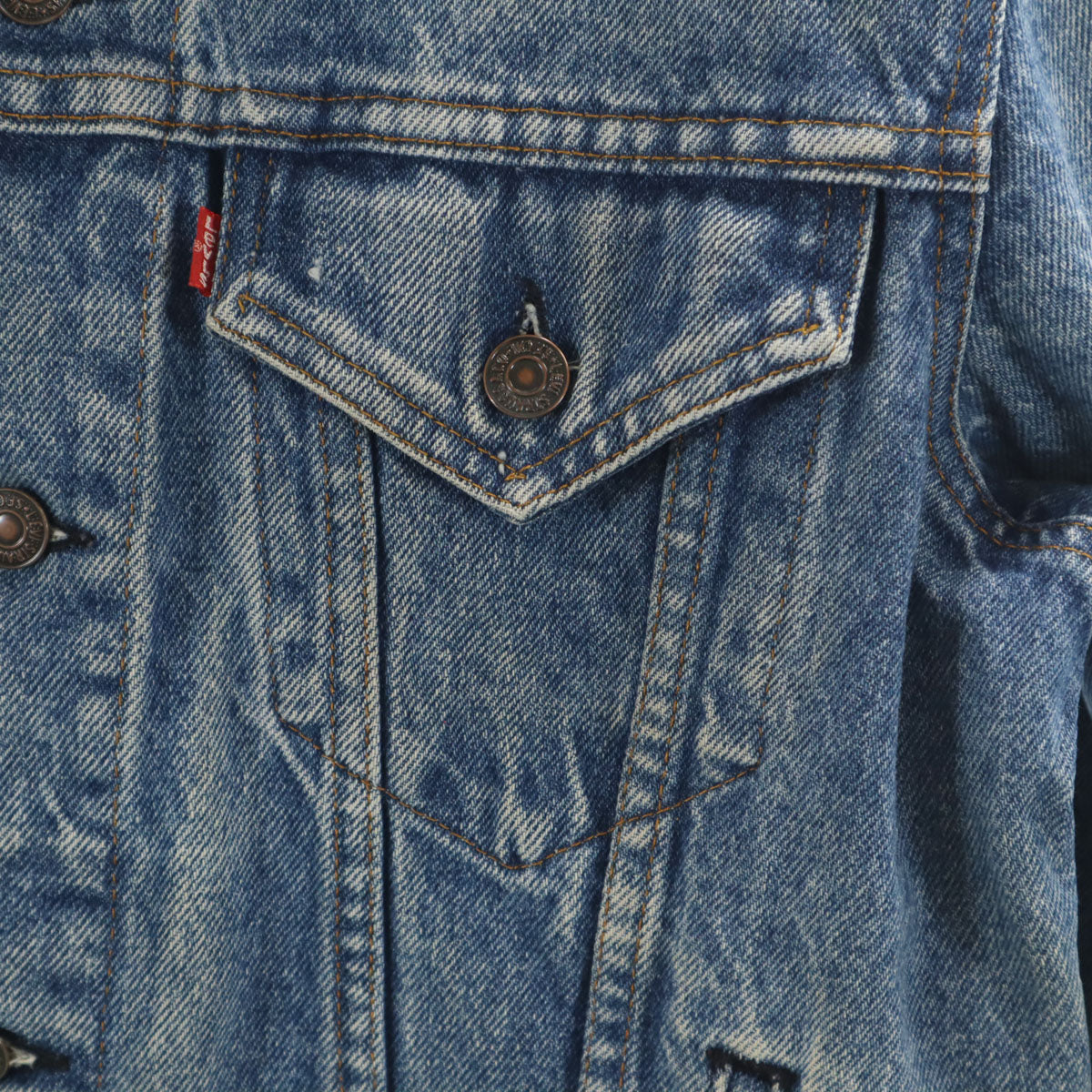 Levi's リーバイス 80s 70506-0216 USA製 ヴィンテージ デニムジャケット 40R ブルー ジージャン トラッカー メンズ