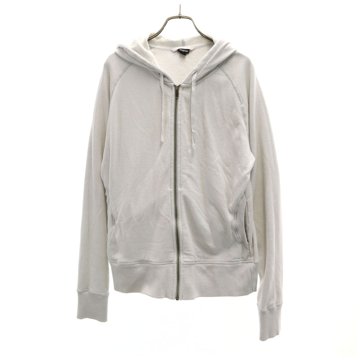 patagonia パタゴニア 長袖 スウェット ジップパーカー L グレー系 54491FA15 アウトドア レディース