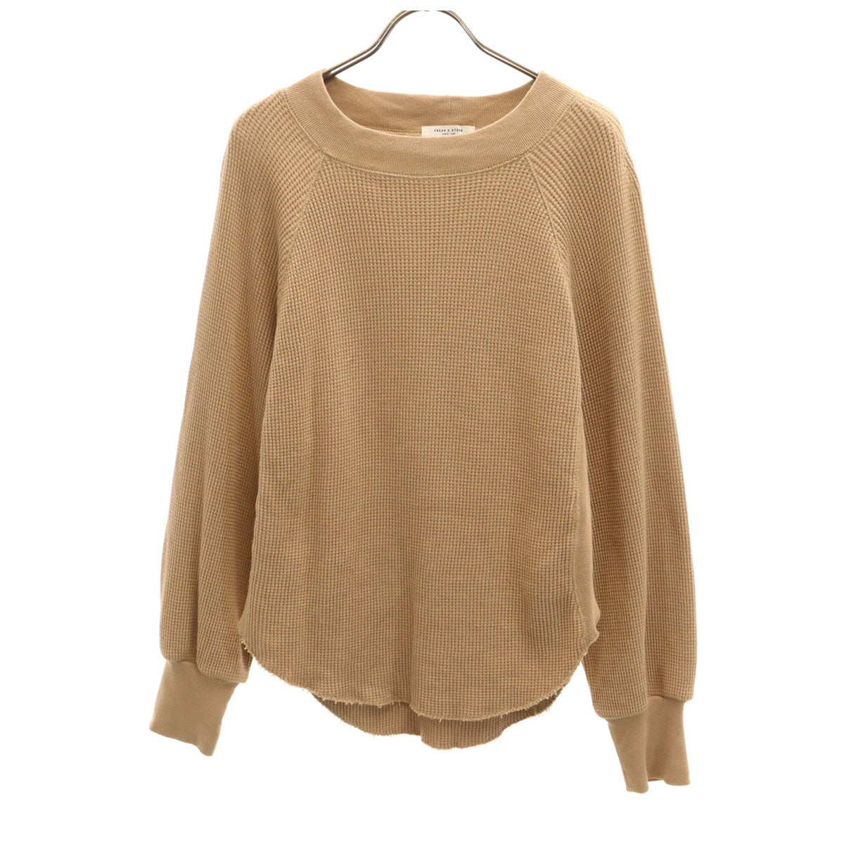 FREAK'S STORE フリークスストア 長袖 ワッフル ニット F ベージュ レディース