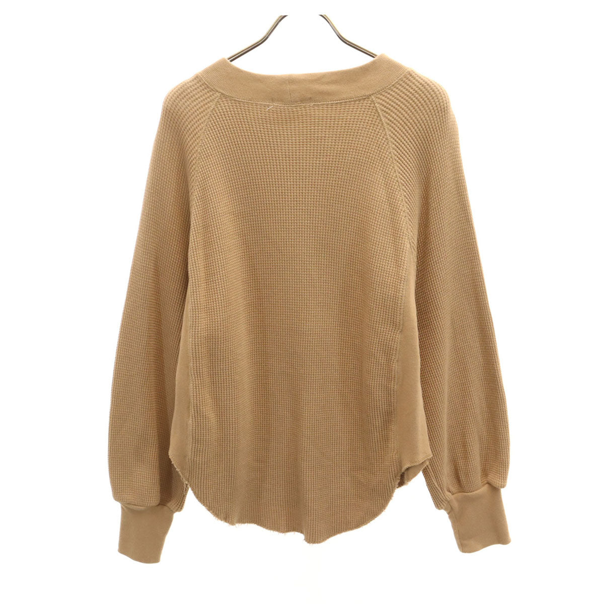 FREAK'S STORE フリークスストア 長袖 ワッフル ニット F ベージュ レディース