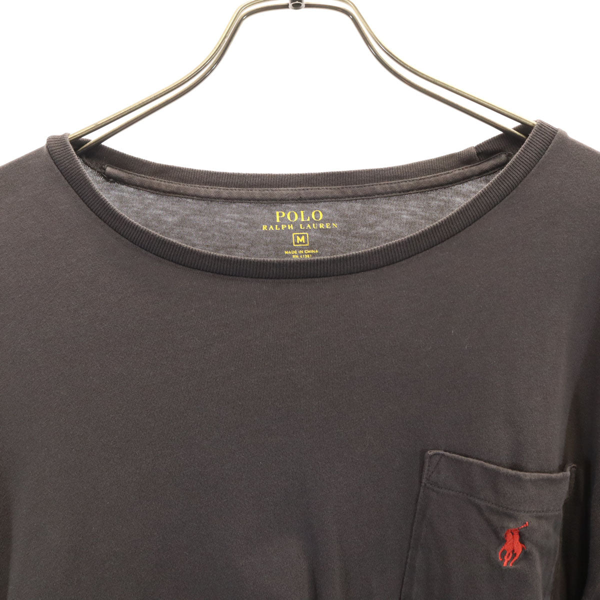 POLO RALPH LAUREN ポロラルフローレン 長袖 Tシャツ M ブラウン ロンT メンズ