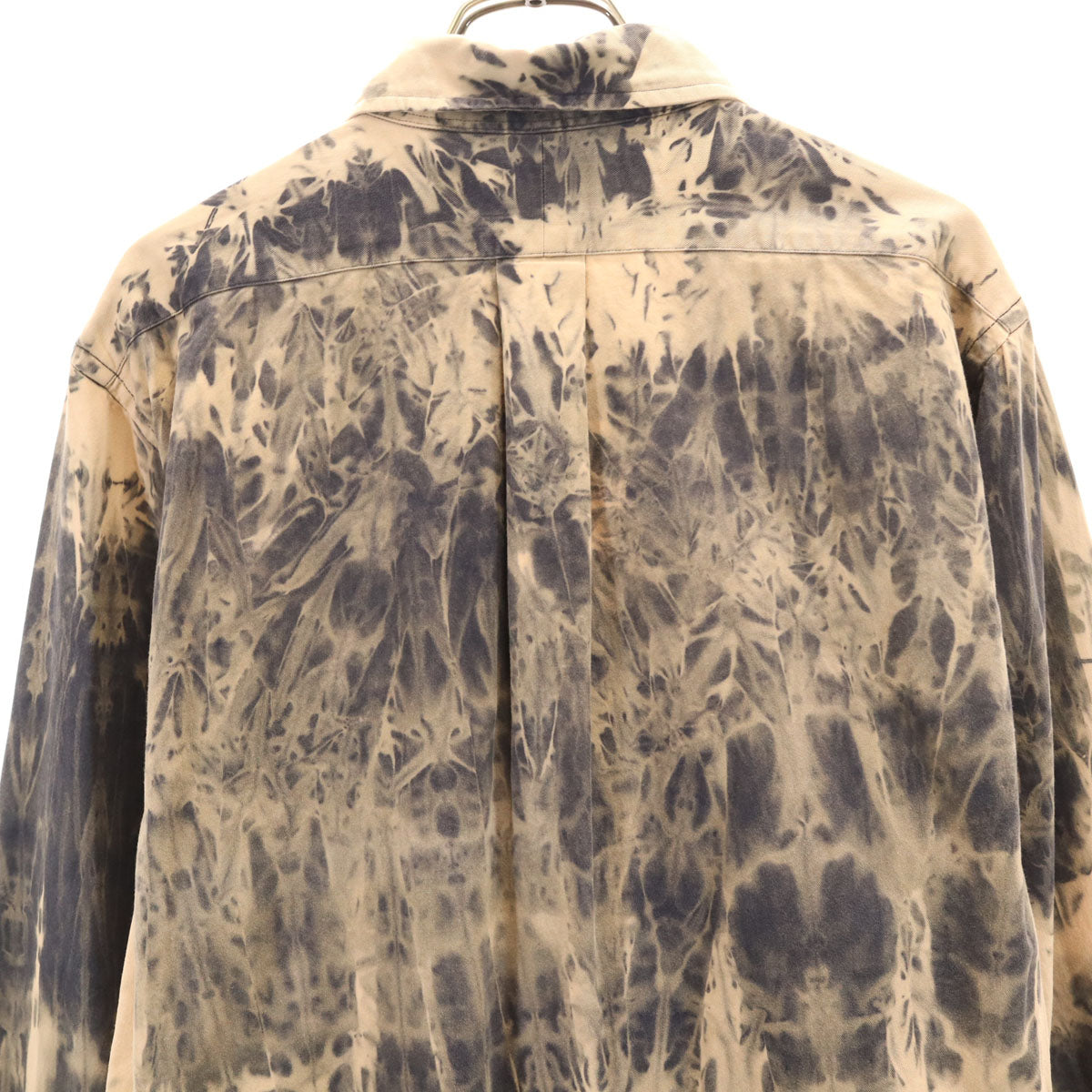 RALPH LAUREN ラルフローレン 90s オールド 総柄 長袖 ボタンダウンシャツ L ベージュ系 メンズ