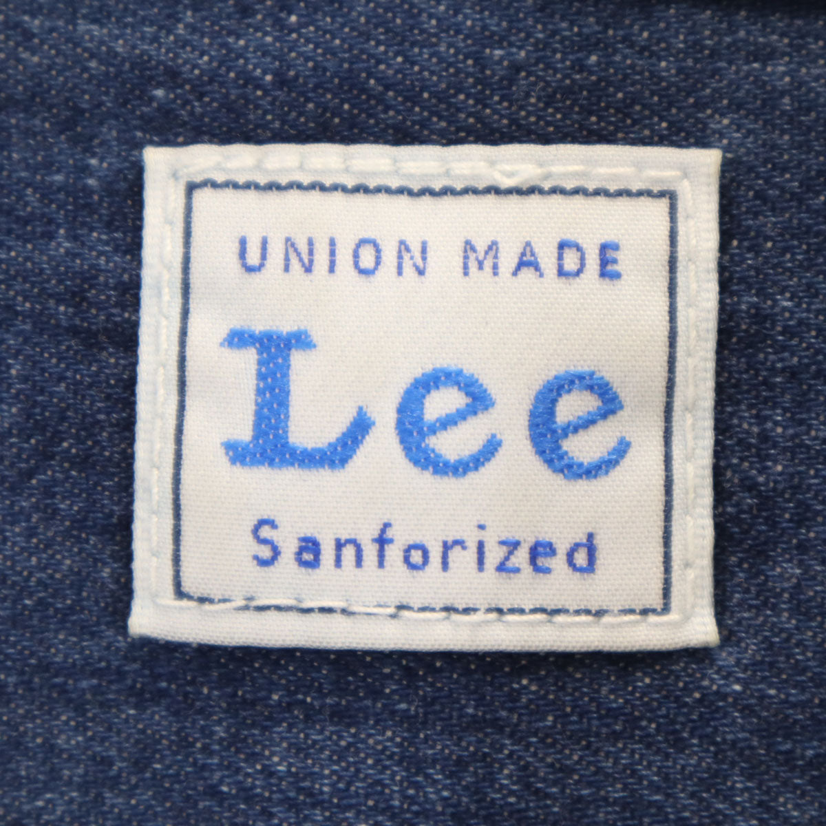 Lee リー 長袖 ロング デニム シャツワンピース M レディース