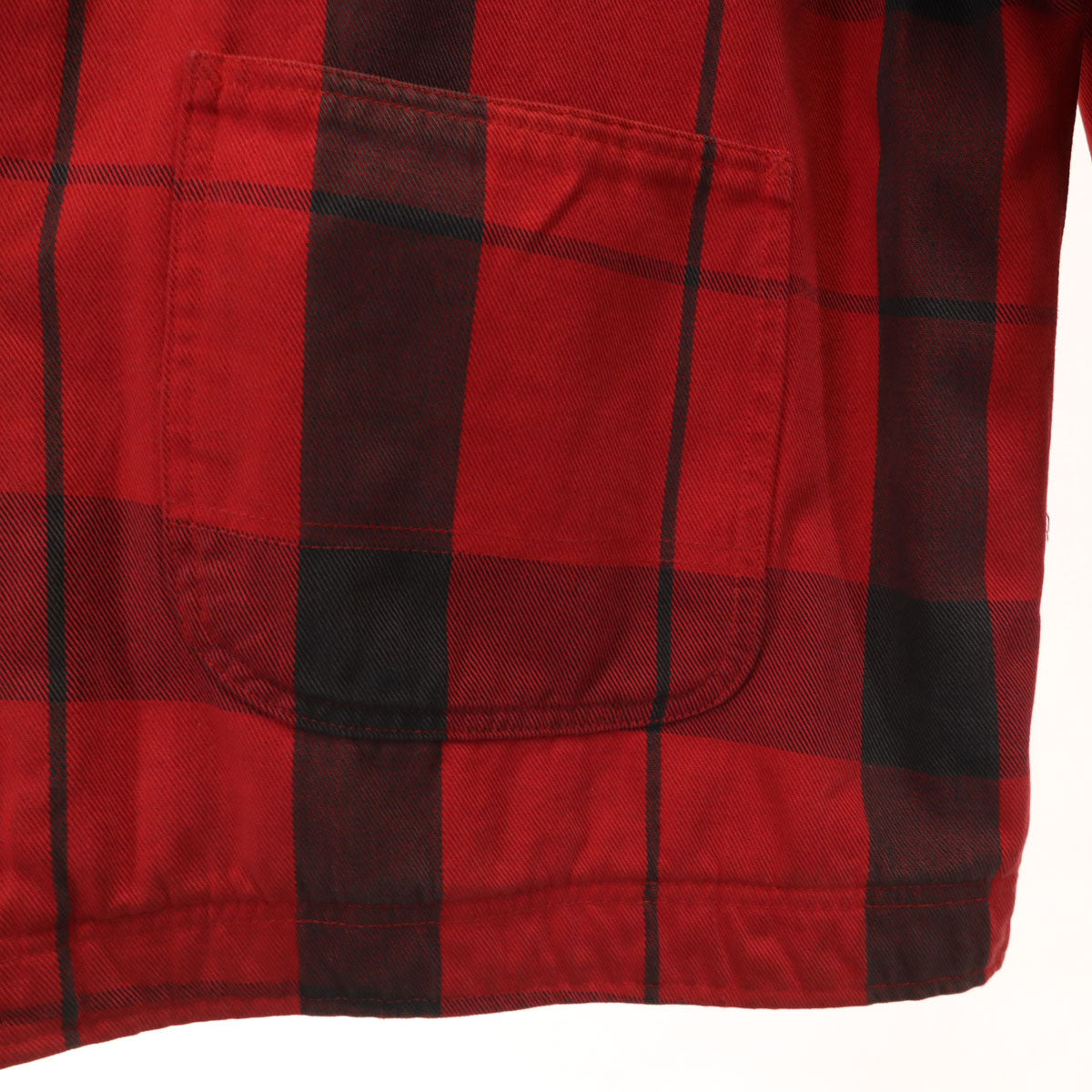 POLO COUNTRY RALPH LAUREN ポロカントリー ラルフローレン 80s 90s USA製 オールド 初期 チェック柄 カバーオール XL レッド メンズ