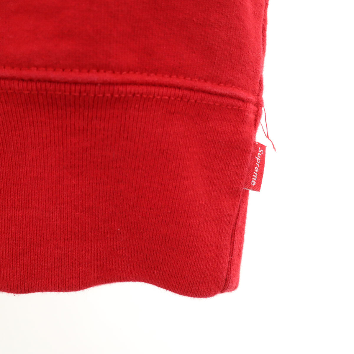 Supreme シュプリーム 21AW カナダ製 長袖 スウェット トレーナー M レッド 裏起毛 メンズ