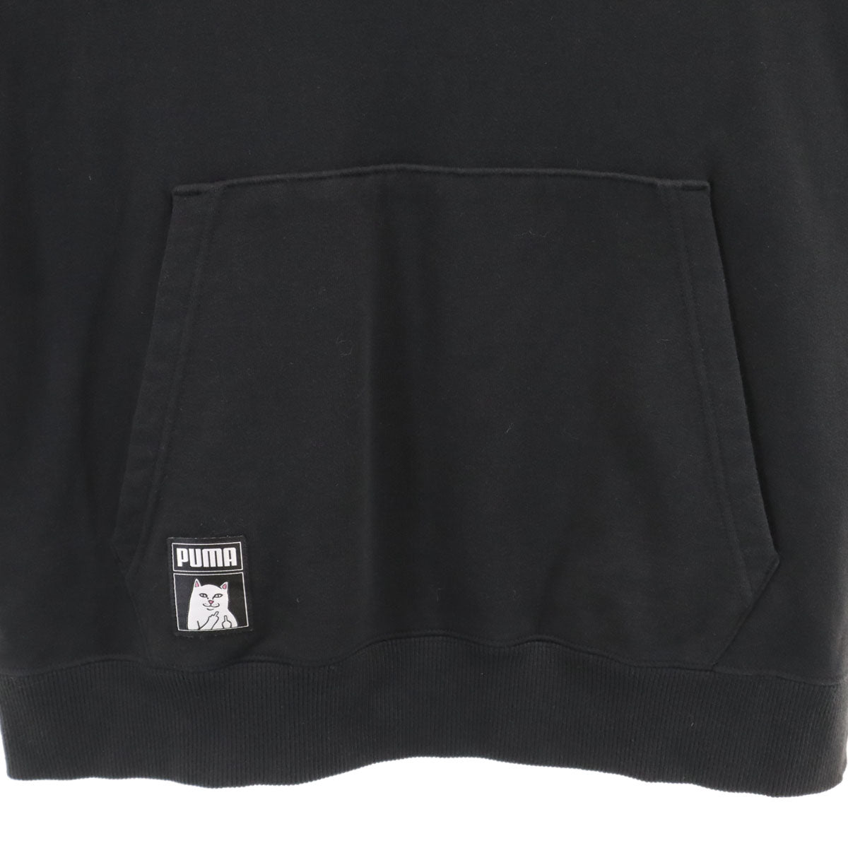 PUMA プーマ RIPNDIP リップンディップ コラボ 長袖 スウェットパーカー M ブラック メンズ