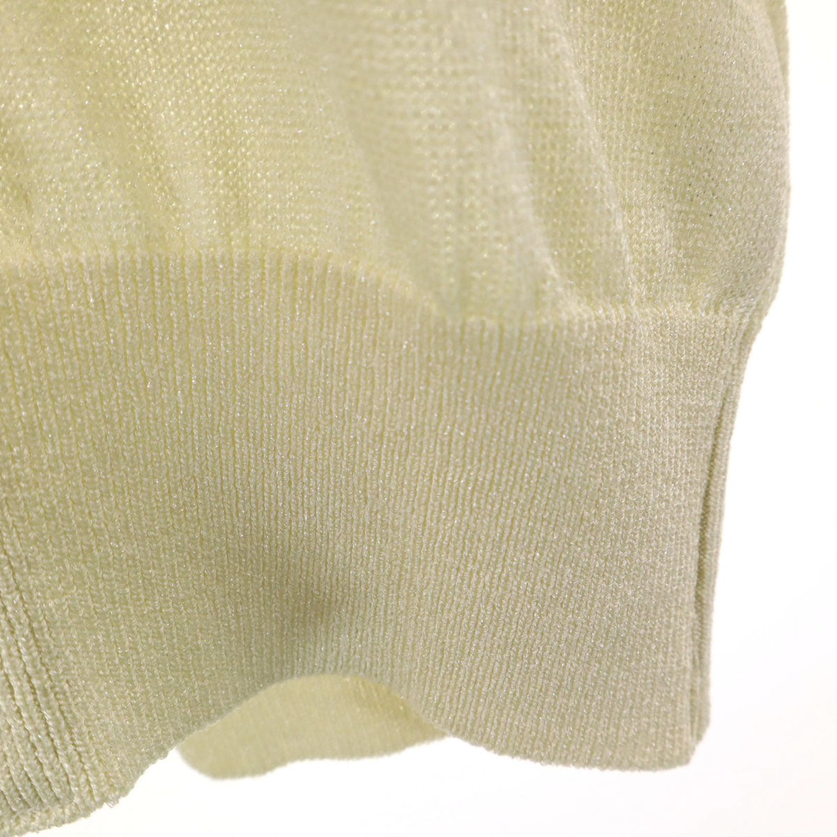 tricot COMME des GARCONS トリコットコムデギャルソン 1990年 90s 日本製 オールド 長袖 ニットカーディガン ライトイエロー系 レディース