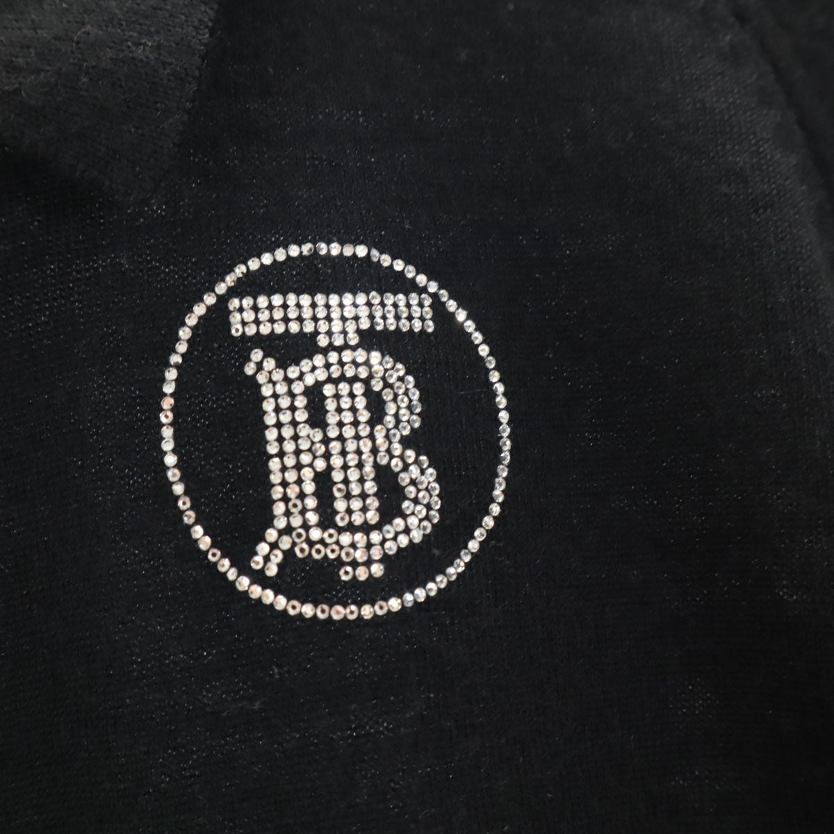 BURBERRY バーバリー メリノウール 長袖 ニットカーディガン 10Y ブラック キッズ