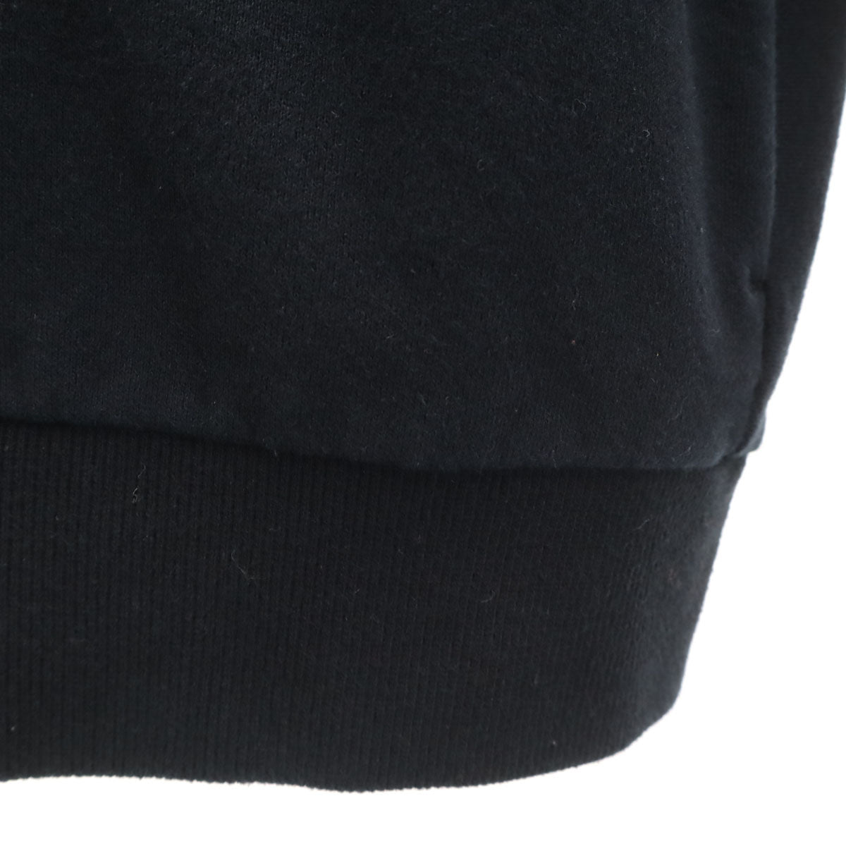 PS Paul Smith ピーエスポールスミス 日本製 長袖 スウェット ジップパーカー XL ブラック レディース