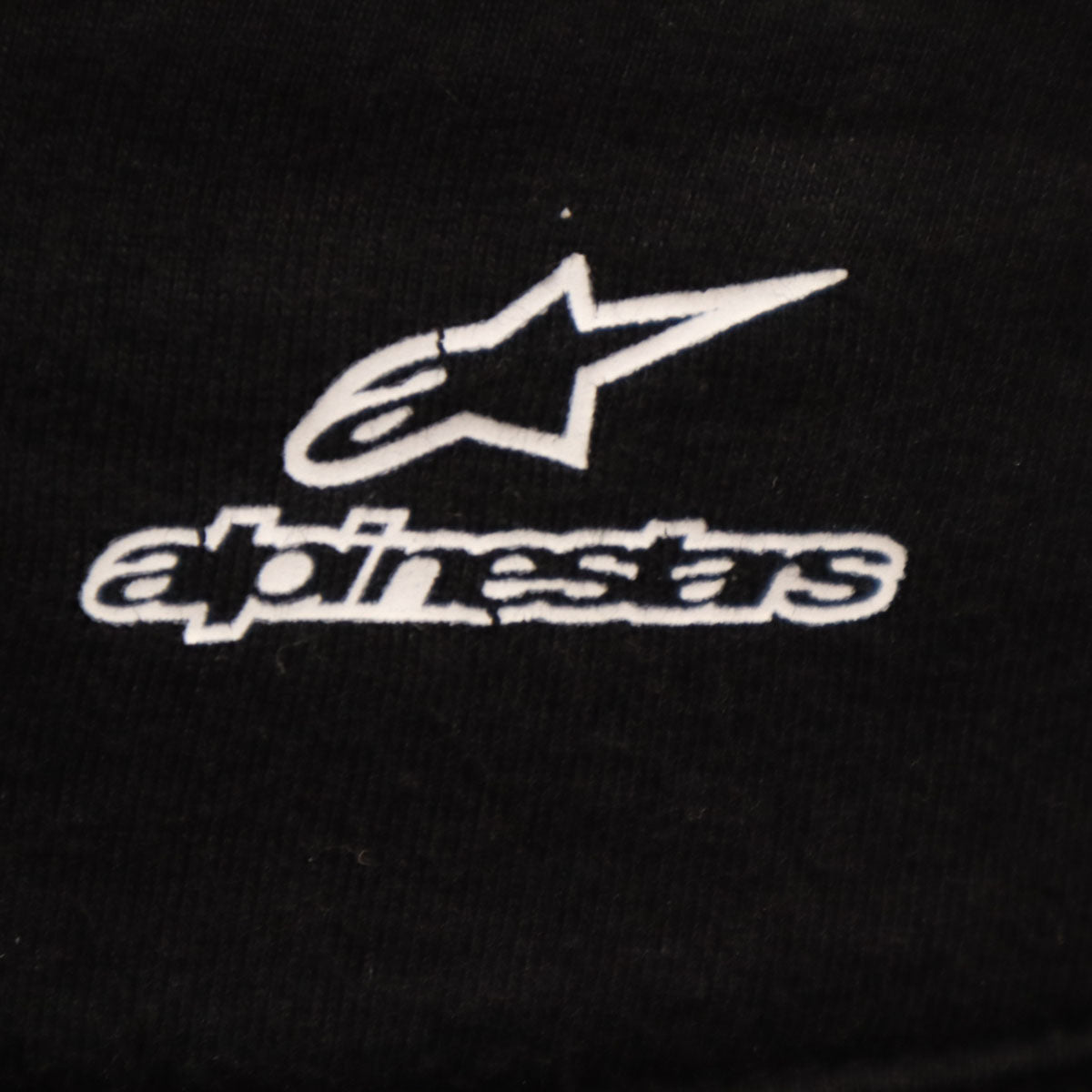 DIESEL ディーゼル ALPINESTARS アルパインスターズ コラボ ブルガリア製 長袖 スウェットパーカー XXL ブラック メンズ