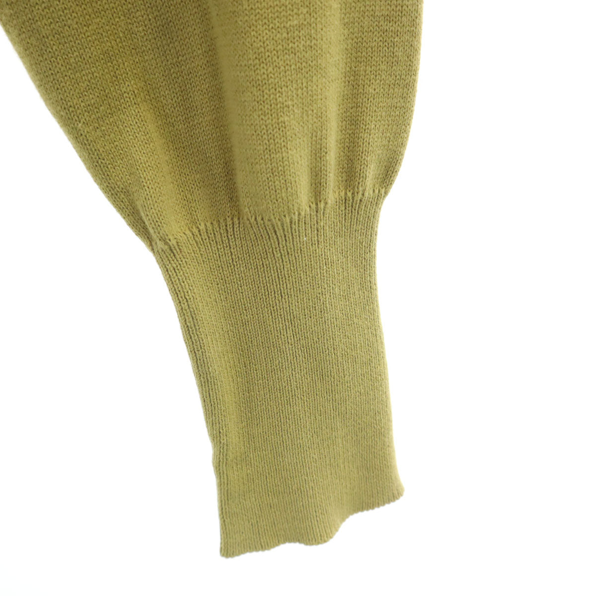 Vivienne Westwood ヴィヴィアンウエストウッド イタリア製 オールド 長袖 Vネック ニットカーディガン M マスタード系 レディース