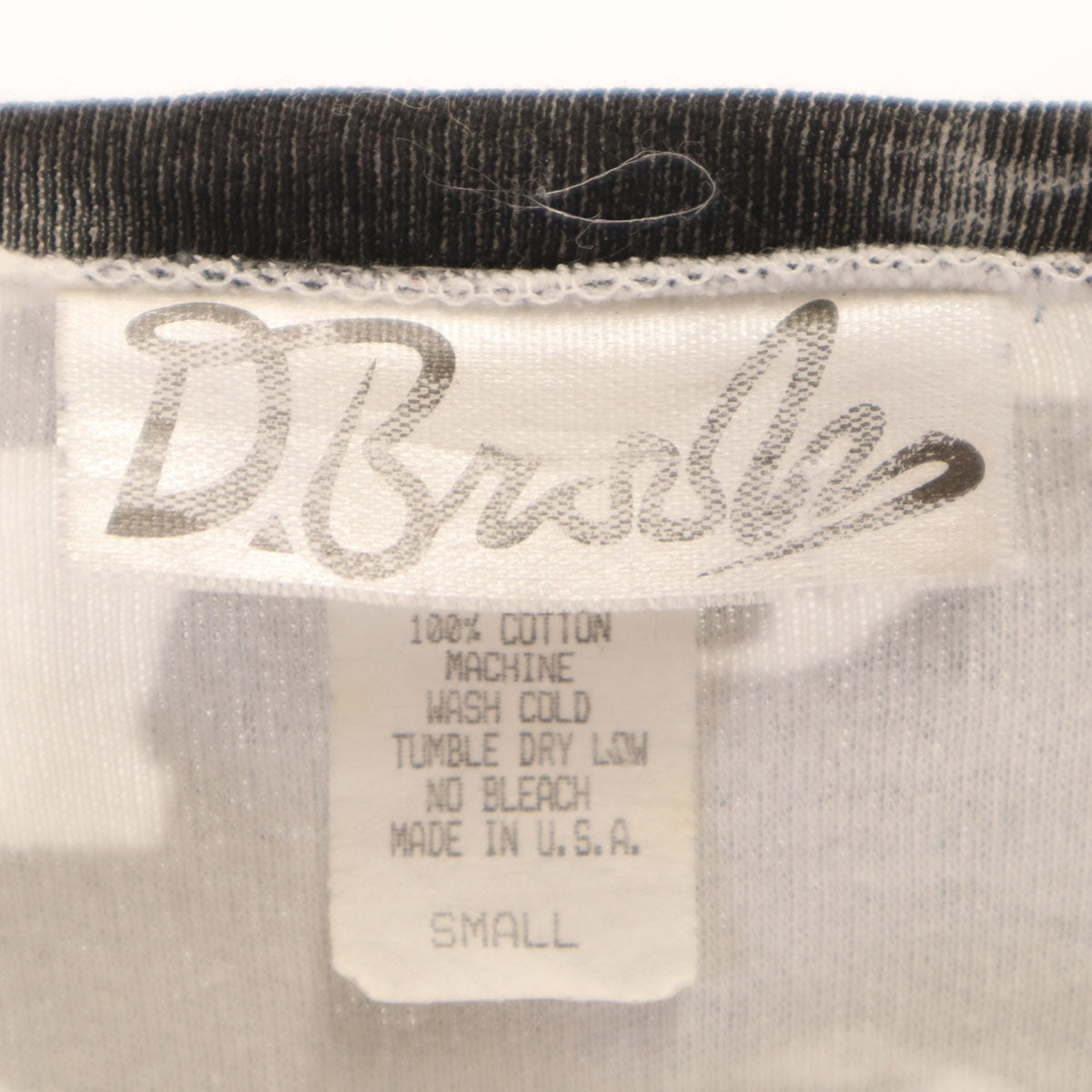 D.Brushes 80s 90s USA製 オールド ネイティブアメリカン 長袖 Tシャツ S ホワイト ロンT インディアン レディース
