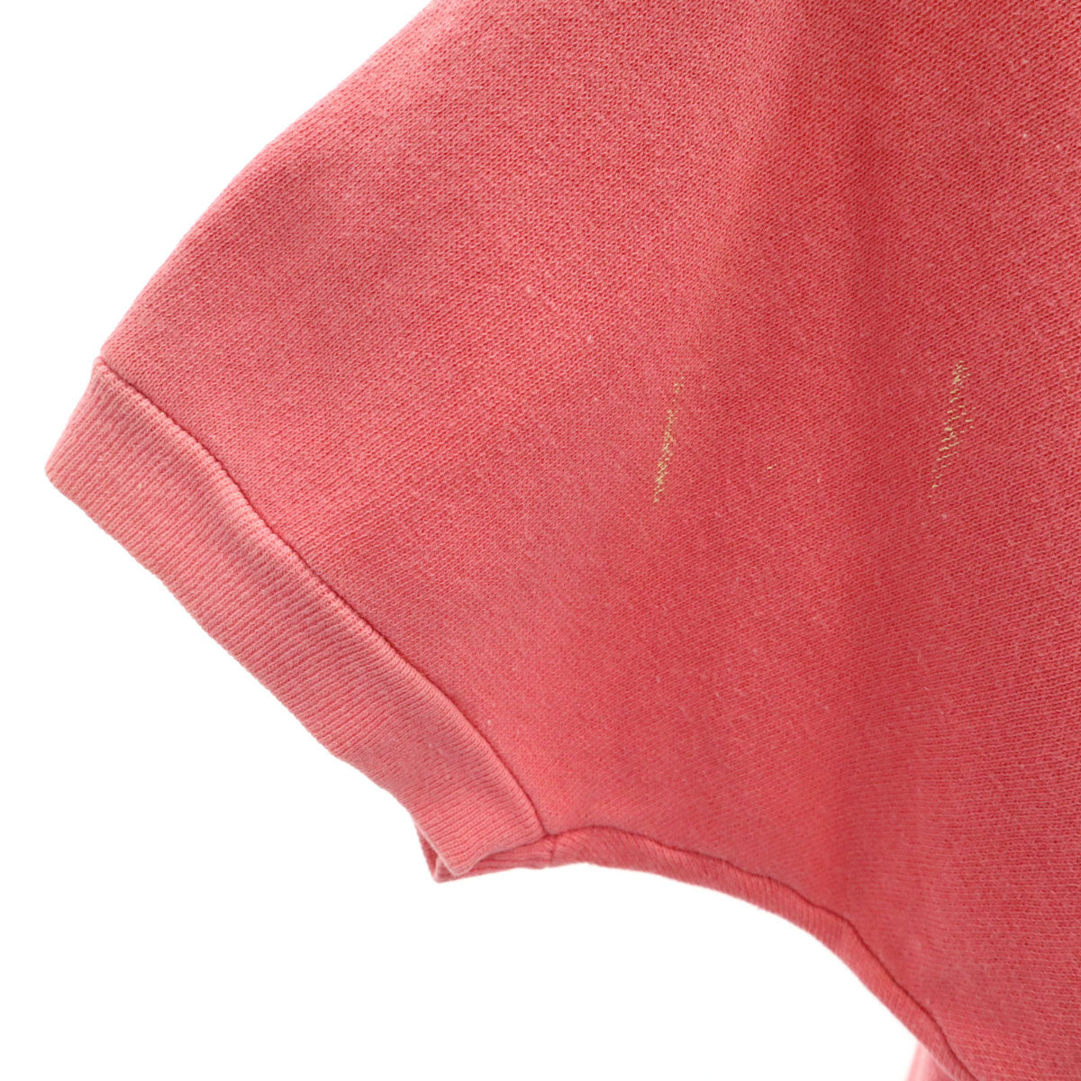 60s 70s ヴィンテージ THE END IS COMING 半袖 スウェット ピンク メンズ