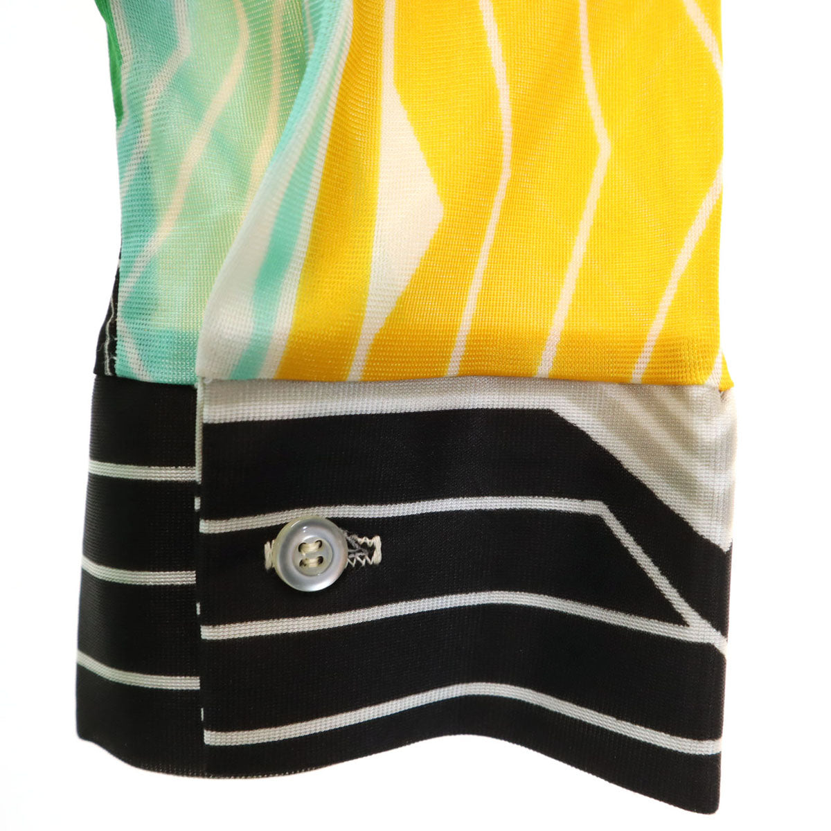 CHROME クローム 70s ヴィンテージ USA製 ストライプ柄 長袖 ボタンダウンシャツ XL メンズ