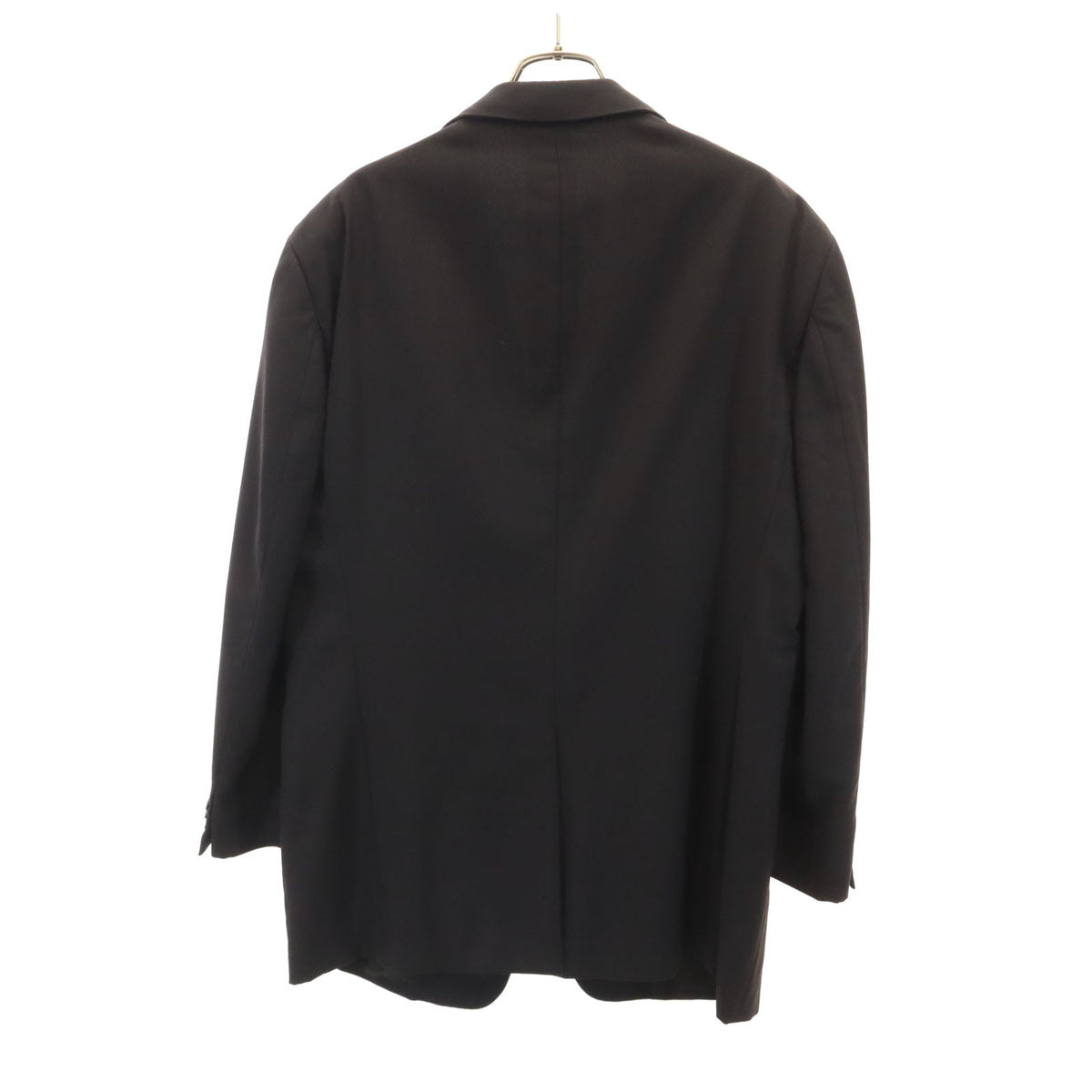 ARMANI COLLEZIONI アルマーニコレッツォーニ イタリア製 テーラードジャケット 52 ブラック メンズ