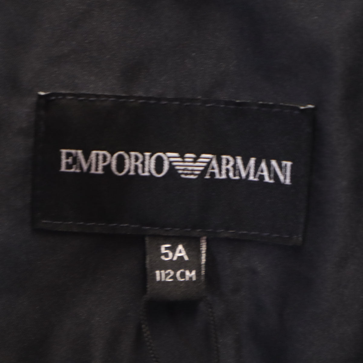 未使用 Emporio Armani エンポリオアルマーニ ジャケット 5A 濃紺 メンズ