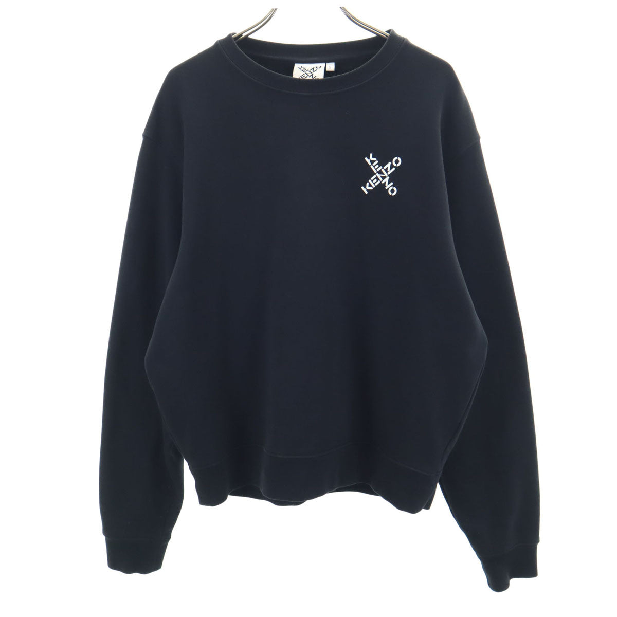 KENZO ケンゾー 20AW ポルトガル製 長袖 スウェット トレーナー S ブラック メンズ