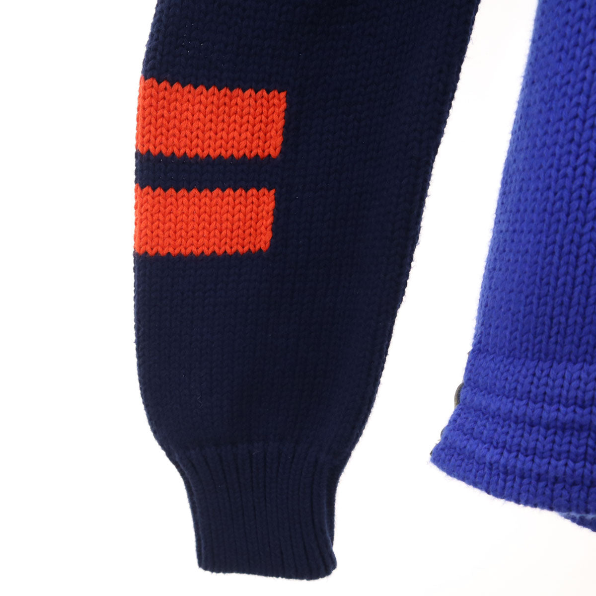Polo by Ralph Lauren ポロバイラルフローレン 長袖 ハーフジップ セーター M ブルー プルオーバー メンズ