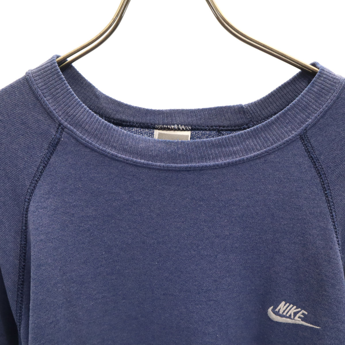 NIKE ナイキ 90s USA製 オールド 長袖 スウェット トレーナー XL ネイビー メンズ
