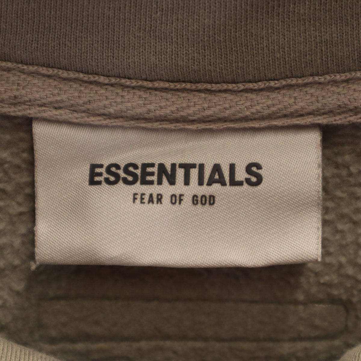 ESSENTIALS エッセンシャルズ ハイネック スウェット トレーナー M グレー系 裏起毛 メンズ