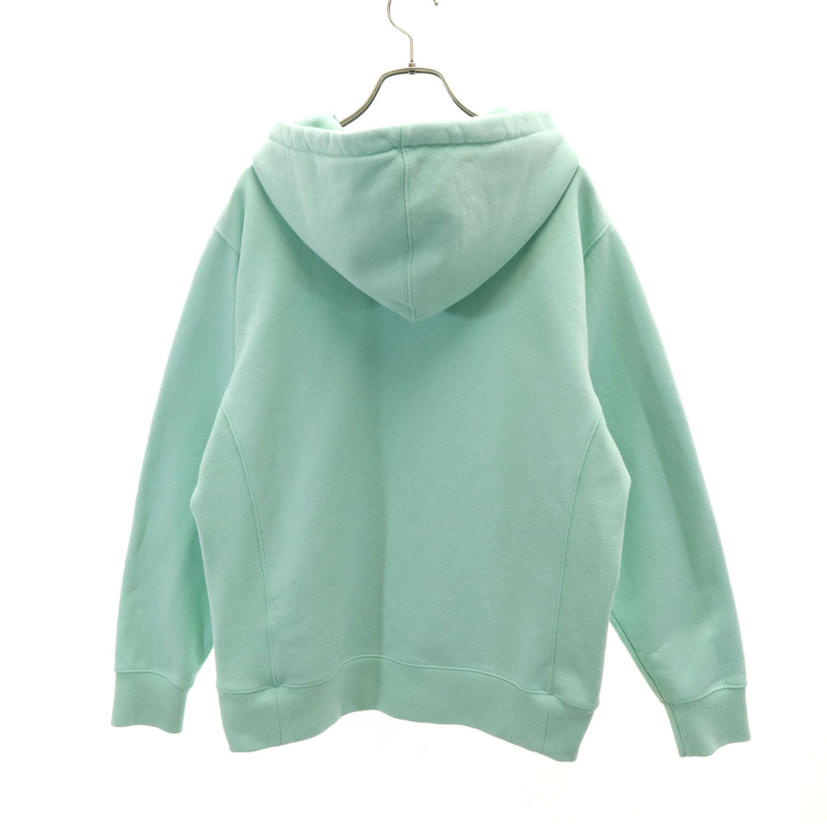 MAISON KITSUNE メゾンキツネ ポルトガル製 長袖 スウェットパーカー XS ミント 裏起毛 メンズ