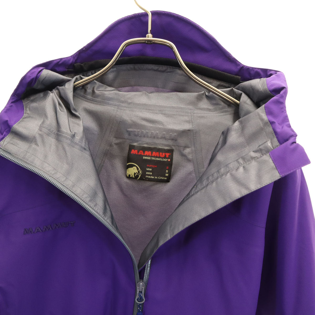 Mammut マムート GOTR-TEX Pro-Shell Quantum ジャケット M パープル アウトドア ゴアテックス メンズ