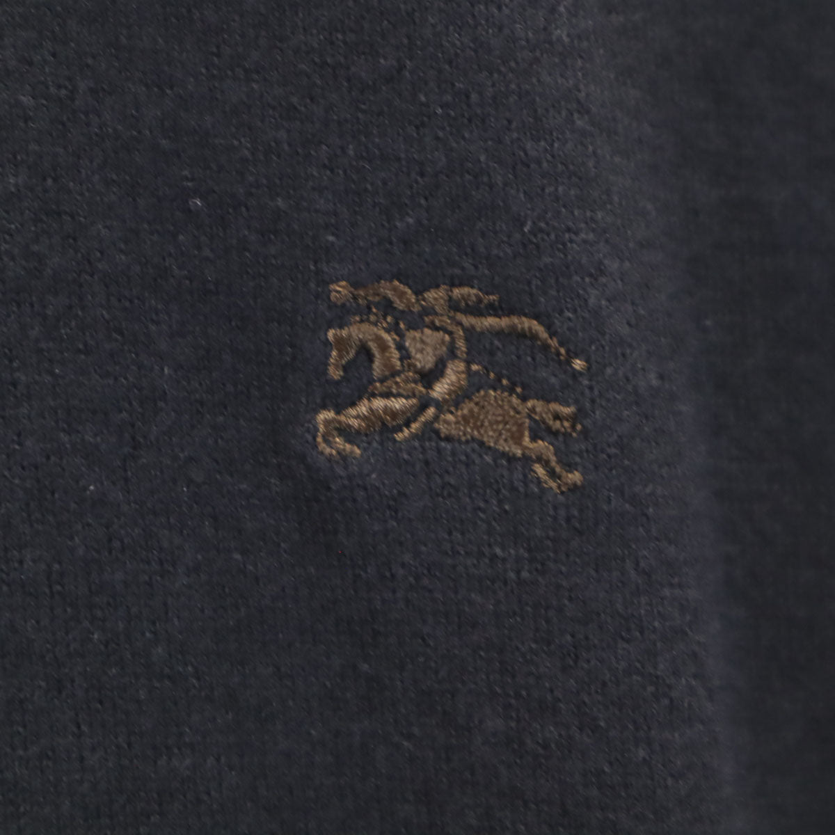 未使用 BURBERRY LONDON バーバリーロンドン 日本製 ニットベスト M ブラック 三陽商会 メンズ