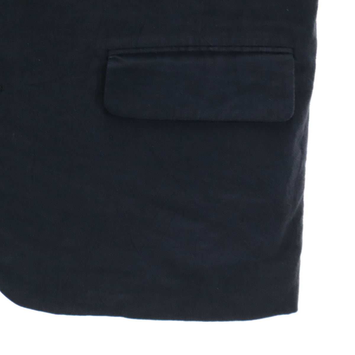 COMME des GARCONS HOMME コムデギャルソンオム 80s 90s 日本製 リネンブレンド オールド テーラードジャケット M ブラック メンズ