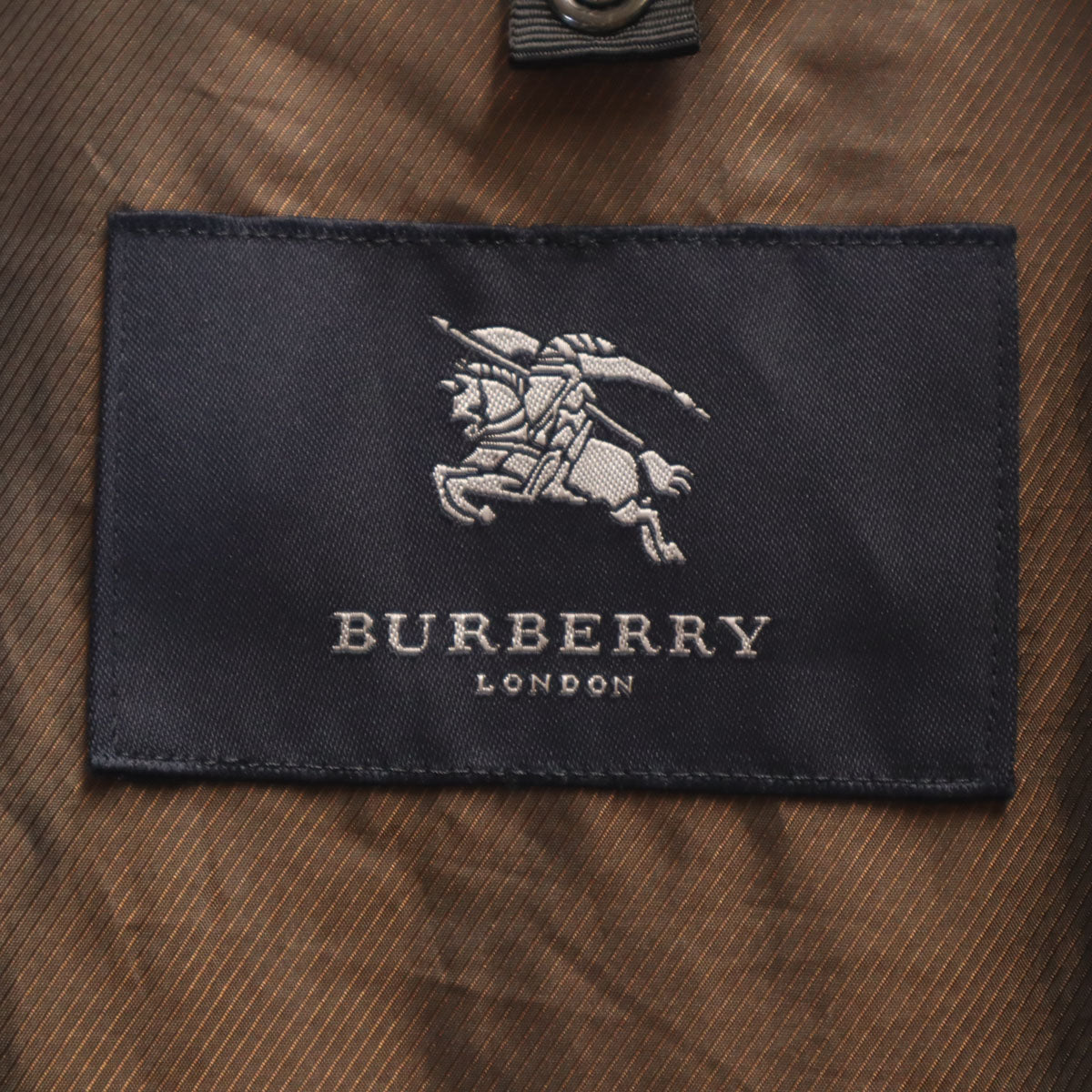 BURBERRY LONDON バーバリーロンドン 日本製 コート M ネイビー 三陽商会 メンズ