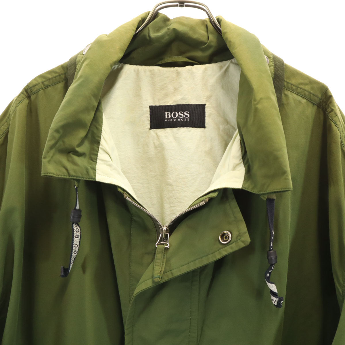 BOSS HUGO BOSS ボスヒューゴボス 90s オールド ジャケット 52 オリーブ メンズ