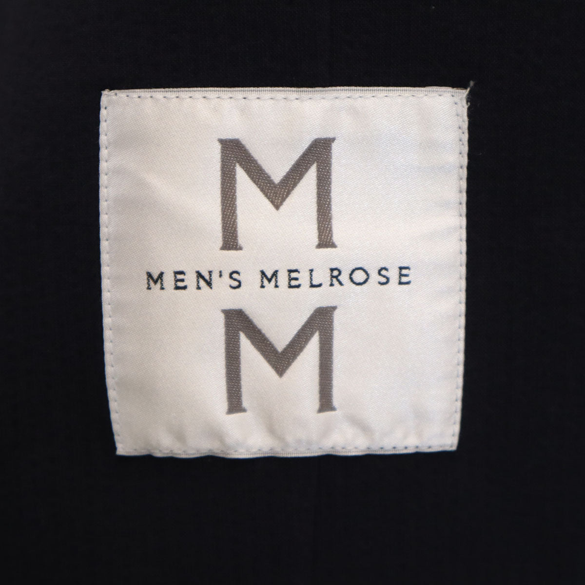 MELROSE メルローズ 未使用 テーラードジャケット 4 ネイビー ストレッチ タグ付き メンズ