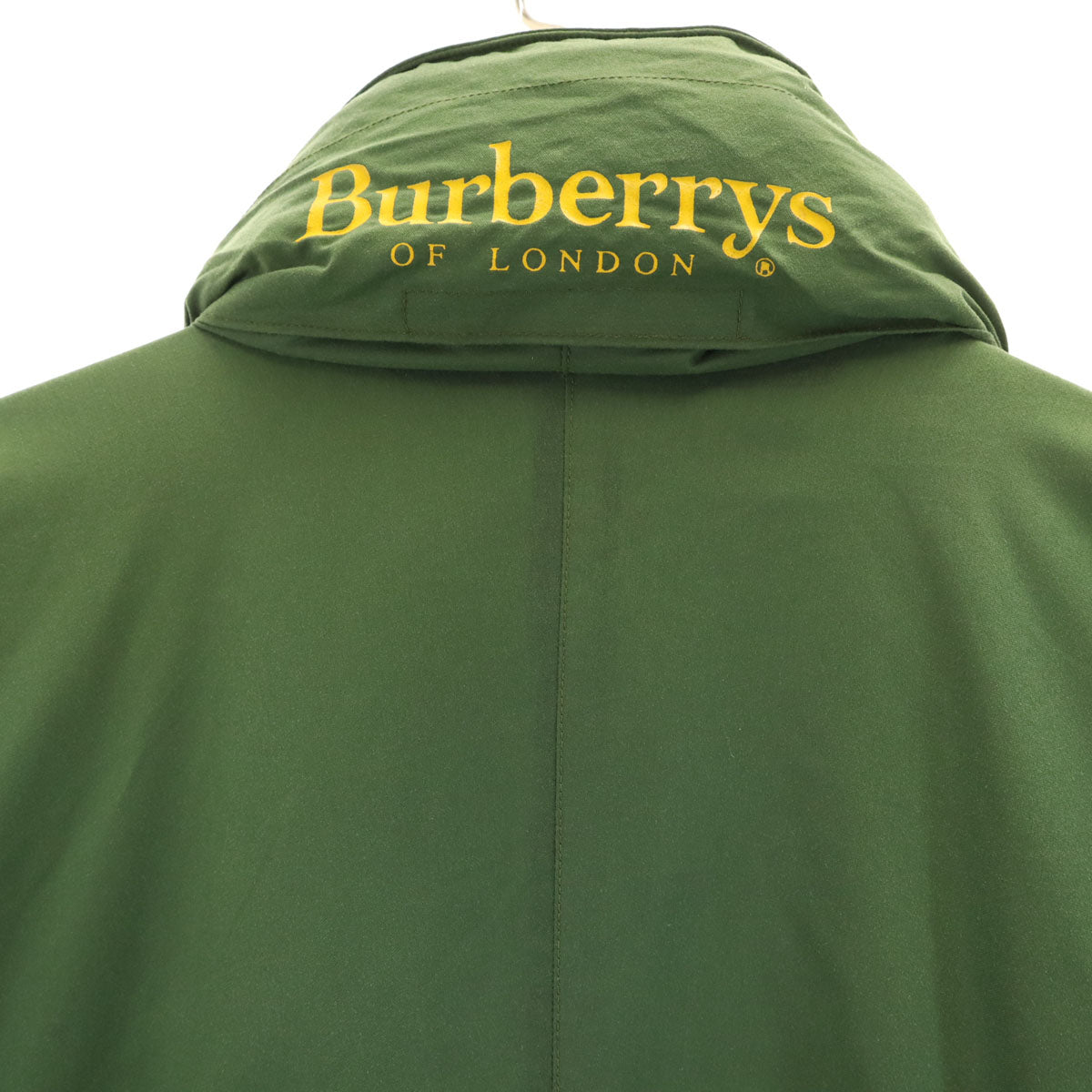 Burberrys バーバリーズ 90s 英国製 オールド コート グリーン メンズ