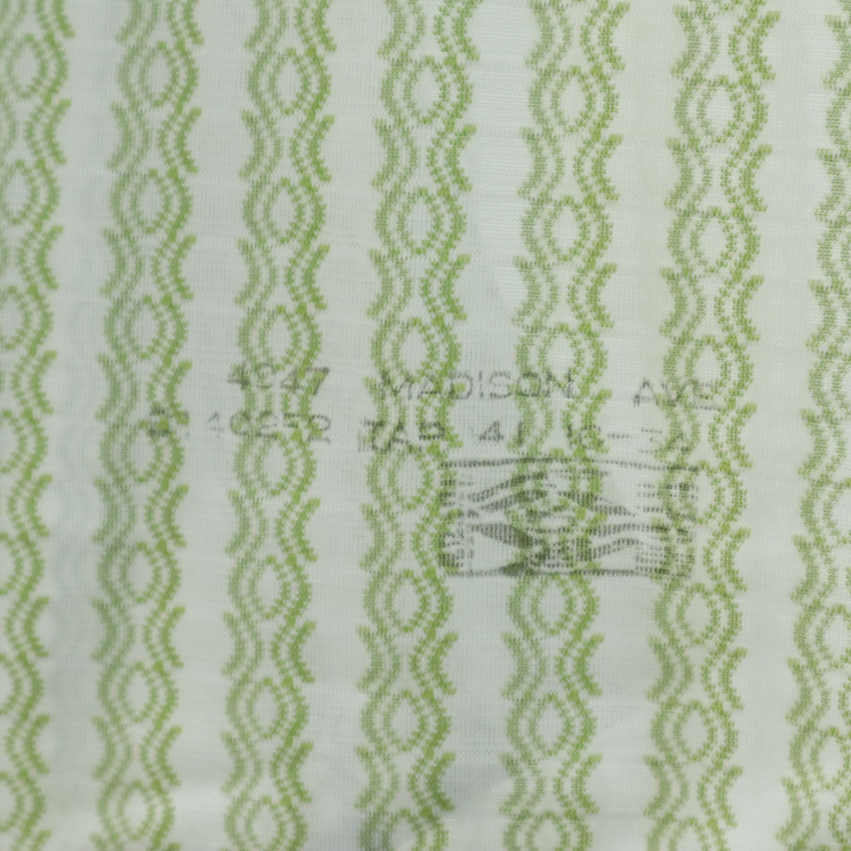 ARROW アロー 70s ヴィンテージ 総柄 長袖 シャツ 16-34 ホワイト メンズ