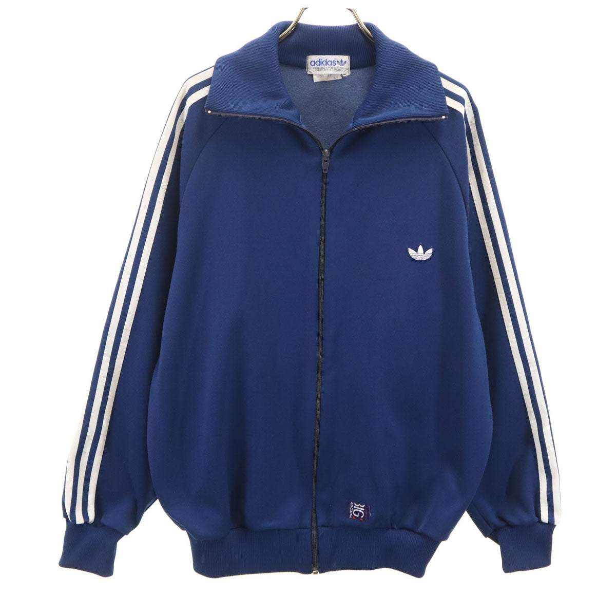 adidas アディダス 70s ヴィンテージ トラックジャケット 6 ネイビー ジャージ メンズ