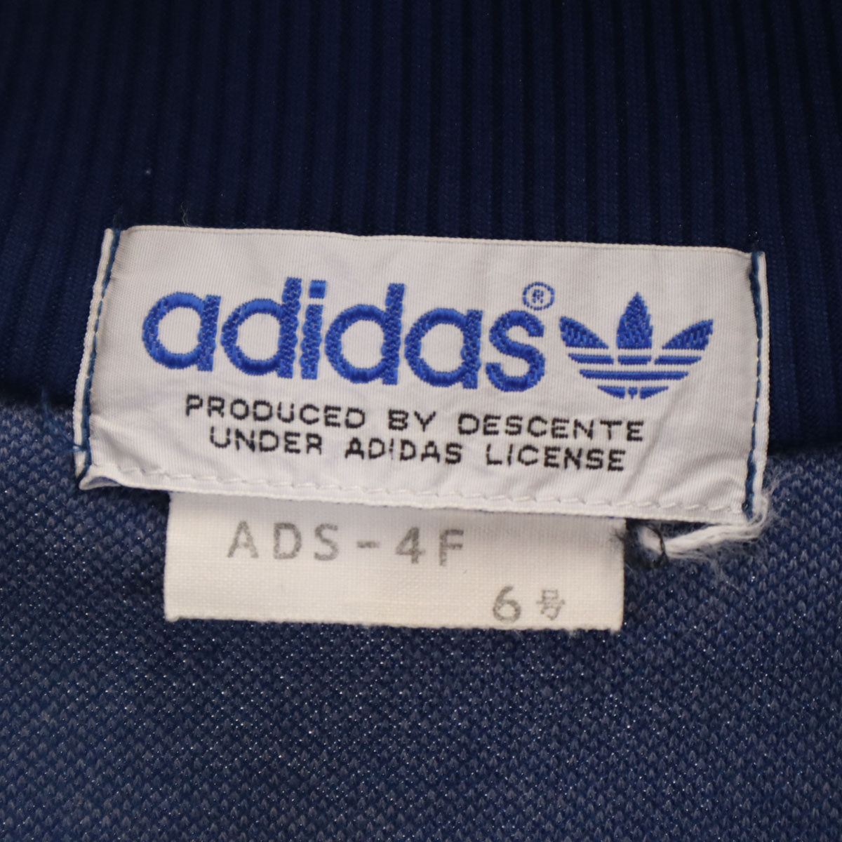 adidas アディダス 70s ヴィンテージ トラックジャケット 6 ネイビー ジャージ メンズ