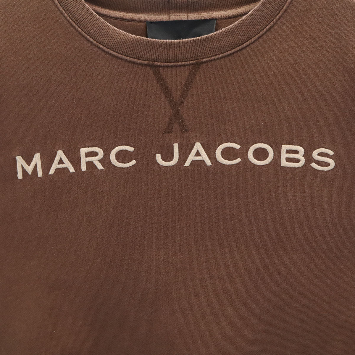 MARC JACOBS マークジェイコブス 長袖 スウェット トレーナー L ブラウン レディース