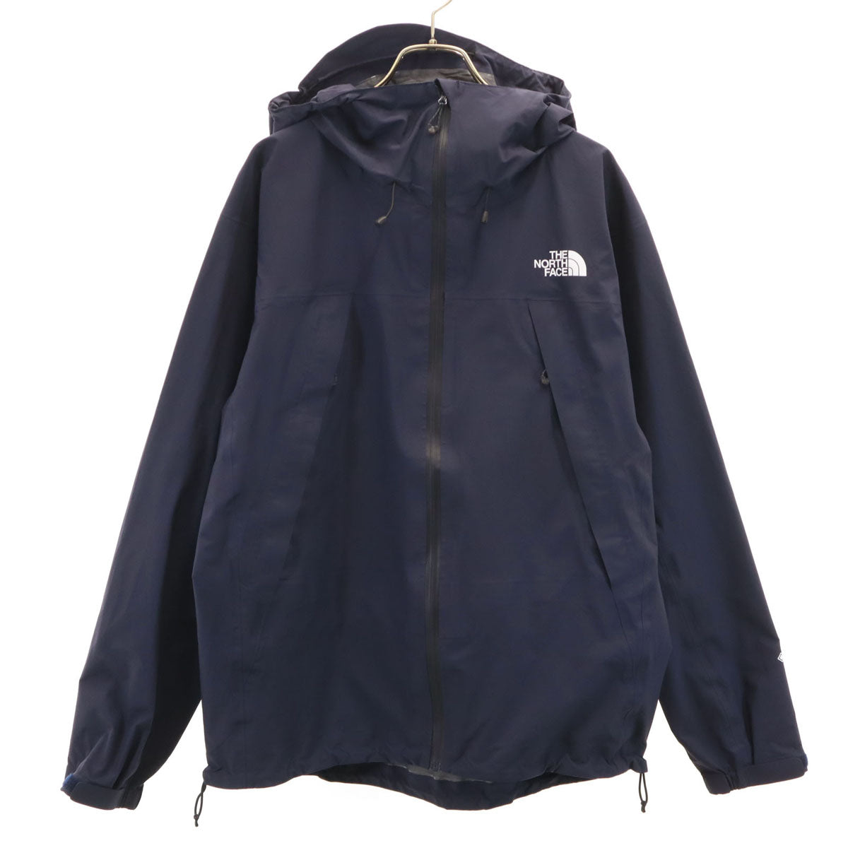 THE NORTH FACE ノースフェイス クライムライト レインジャケット L ネイビー NP12201 アウトドア 収納袋付き メンズ
