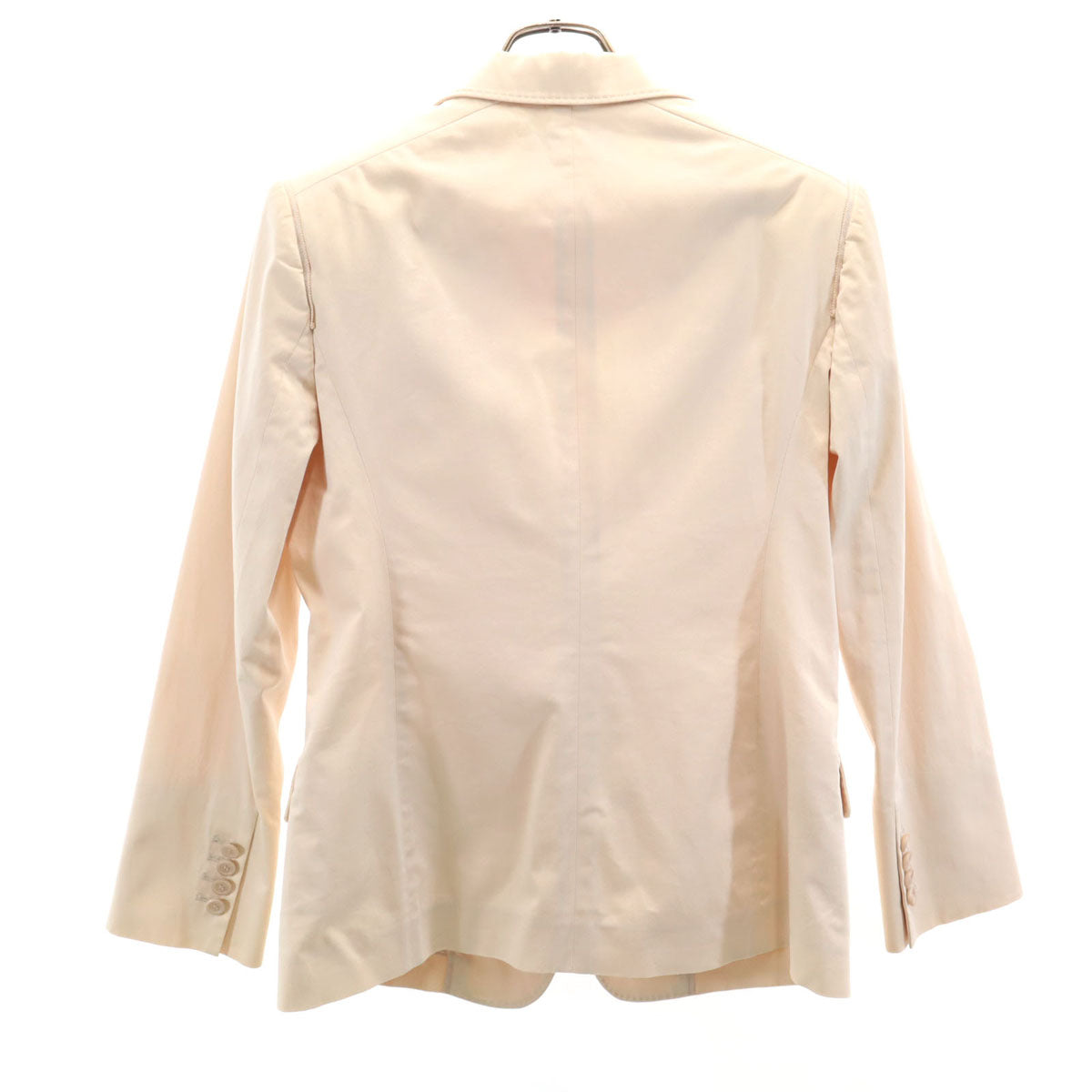 Salvatore Ferragamo サルヴァトーレフェラガモ イタリア製 テーラードジャケット 44 ペールオレンジ レディース