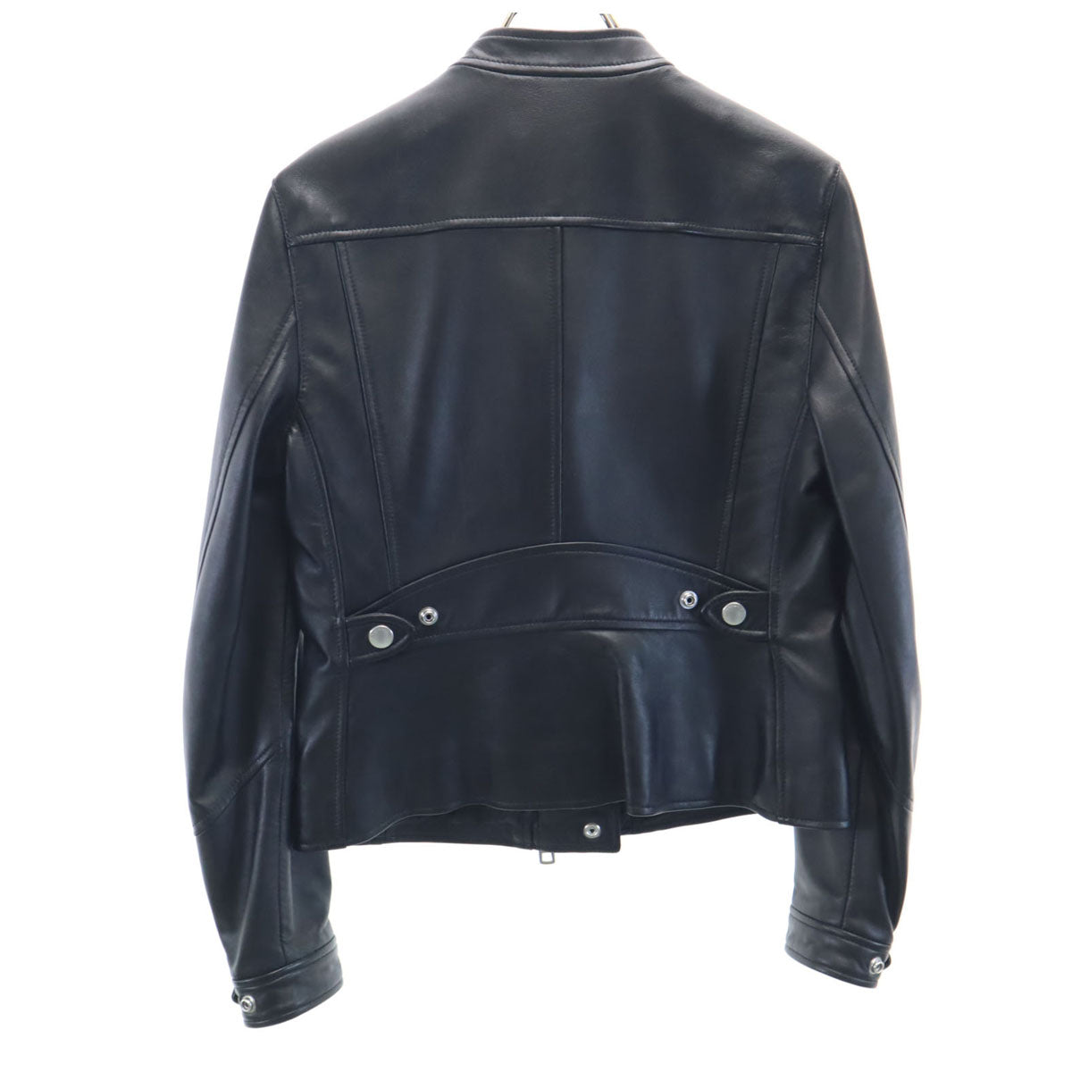 COACH コーチ 羊革 シープレザー ライダースジャケット S ブラック F86528 UPTOWN RACER JACKET レディース