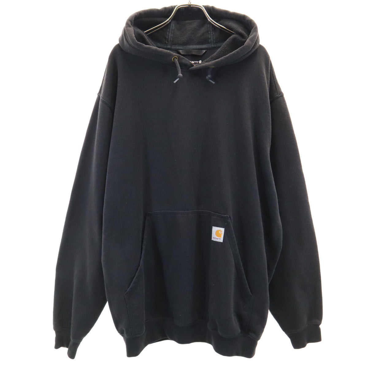 Carhartt カーハート 長袖 パーカー L ブラック系 スウェット 裏起毛 メンズ