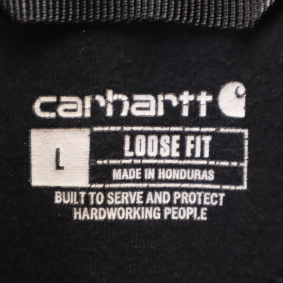 Carhartt カーハート 長袖 パーカー L ブラック系 スウェット 裏起毛 メンズ